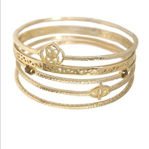 Kendra Scott Jordana Gold Bangles